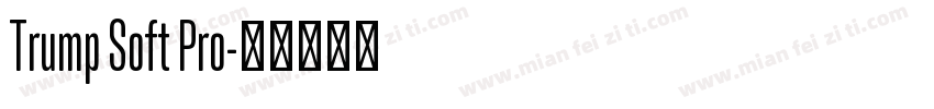 Trump Soft Pro字体转换